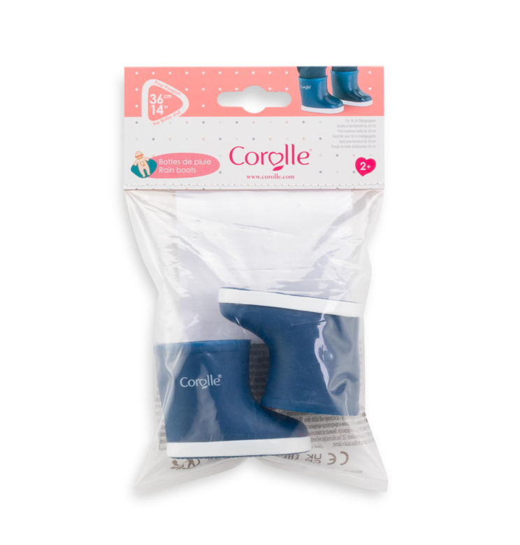 Bottes de pluie pour grand poupon 36 cm