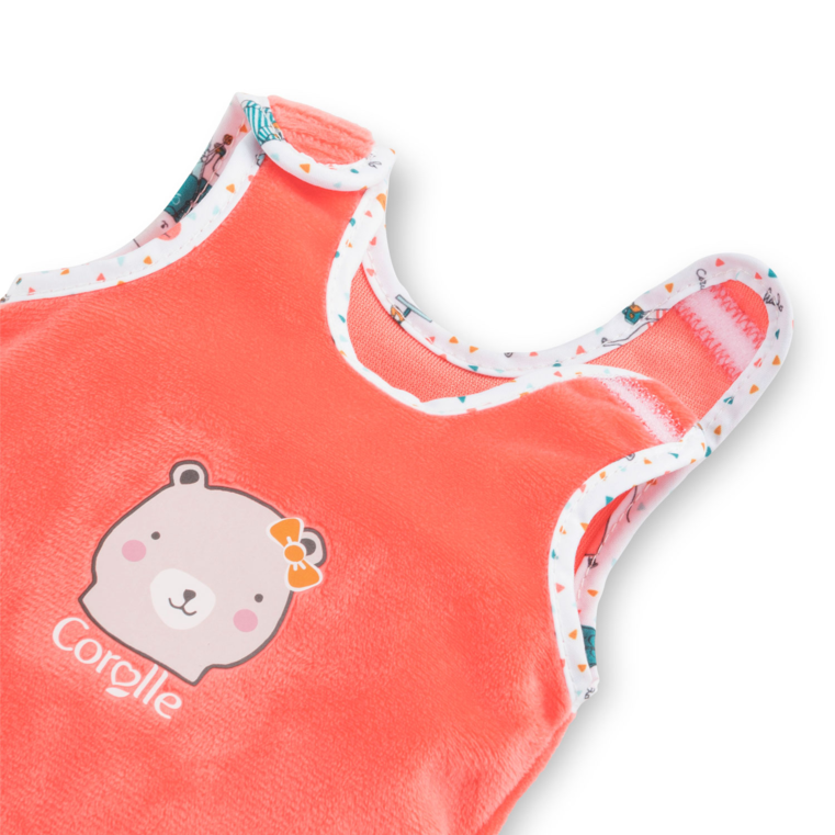 Turbulette Corail pour poupon 30cm