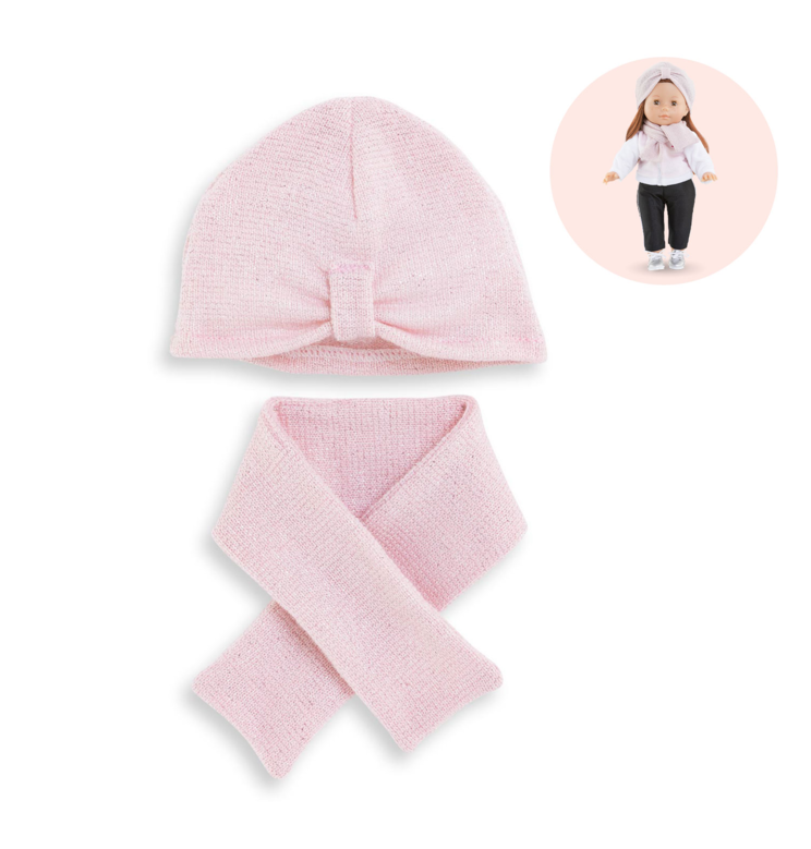 Bonnet & Écharpe pour poupée ma Corolle