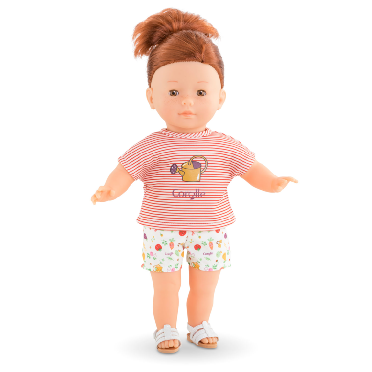 Short et T-Shirt La Fête du Potager pour poupée ma Corolle