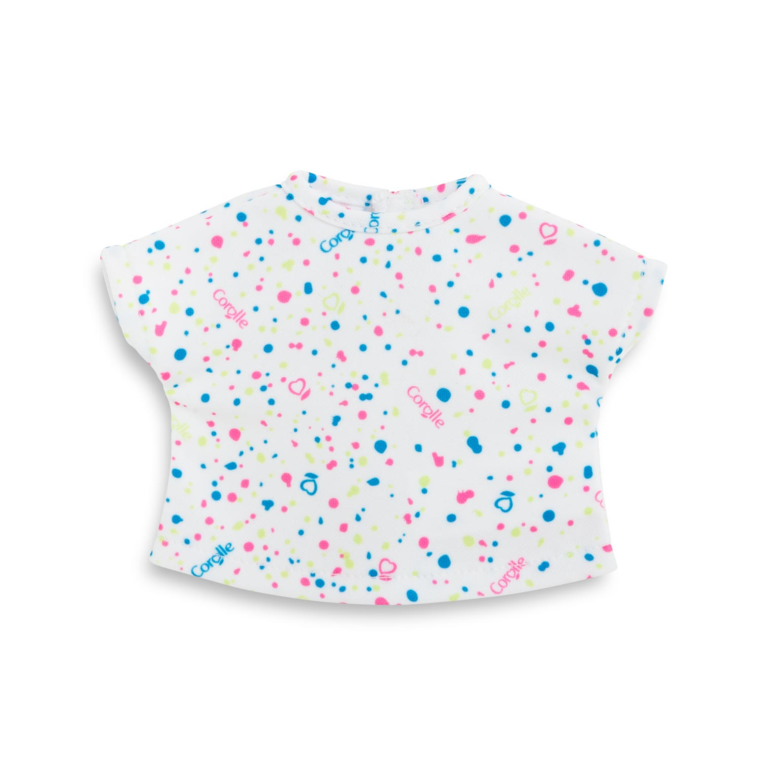 T-Shirt Confettis pour poupée ma Corolle