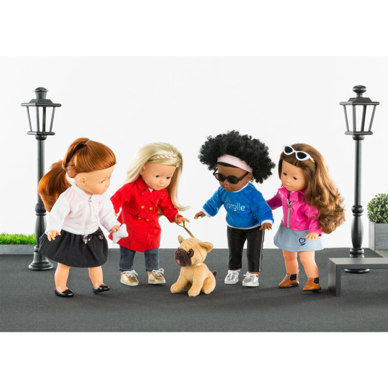 Ensemble Chien, Laisse et Os pour poupée ma Corolle 