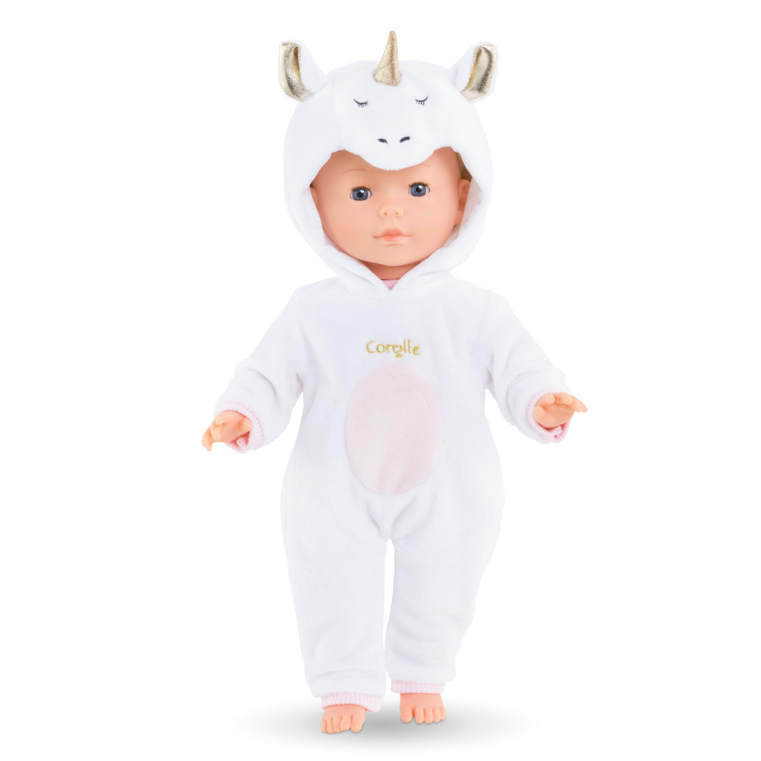 Combinaison Pyjama Licorne pour poupée ma Corolle 