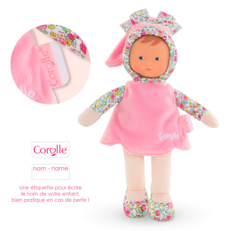 Doudou Miss Rose Jardin en Fleurs