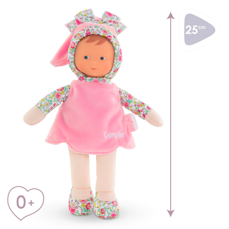 Doudou Miss Rose Jardin en Fleurs