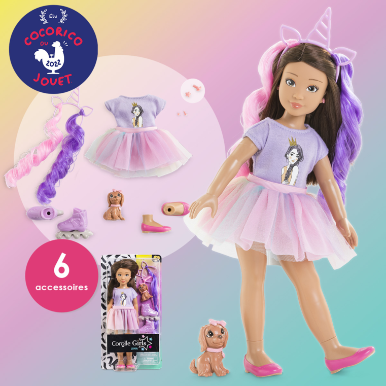 Coffret Poupée Corolle Girls Luna Licorne