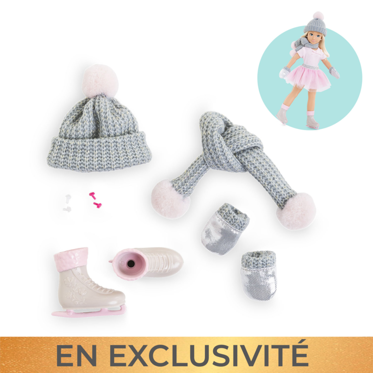 Ensemble Accessoires Hiver pour poupée Corolle Girls