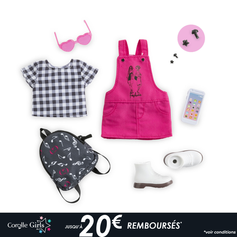 Dressing Pop Musique & Mode pour poupée Corolle Girls