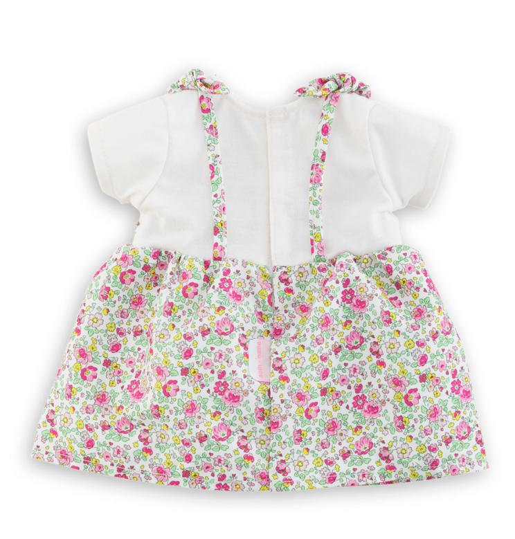 Robe Jardin en Fleurs pour poupon 36cm
