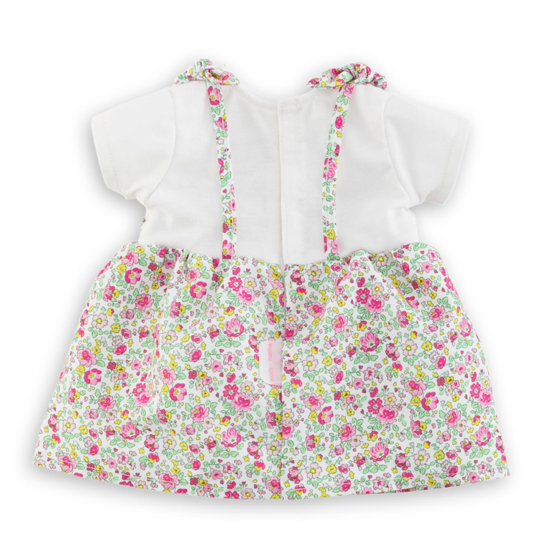 Robe Jardin en Fleurs pour poupon 36cm