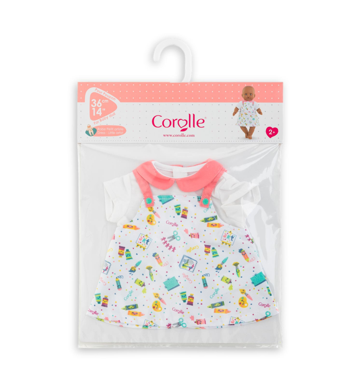 Robe Petit Artiste pour poupon 36 cm