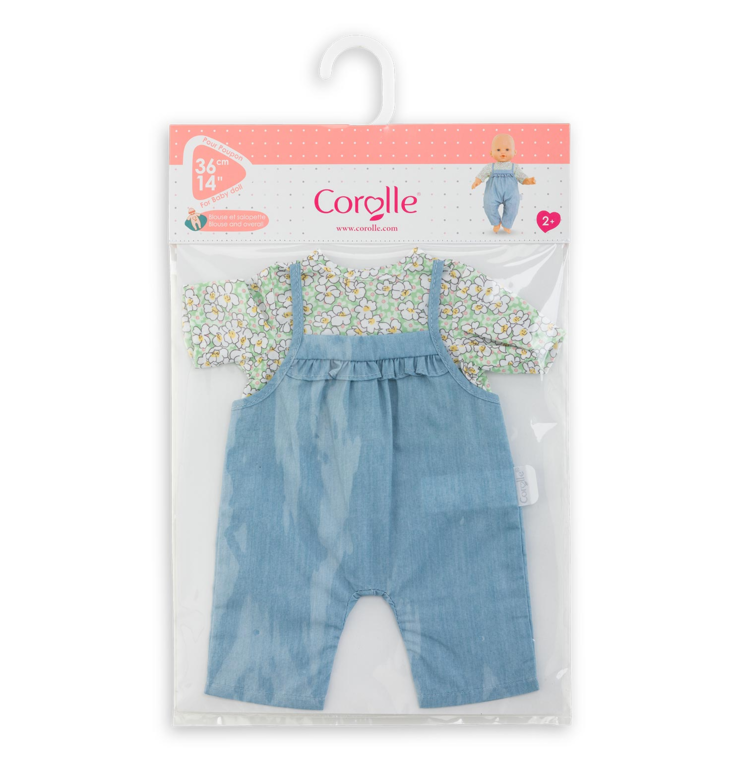 Blouse et Salopette pour poupon 36 cm
