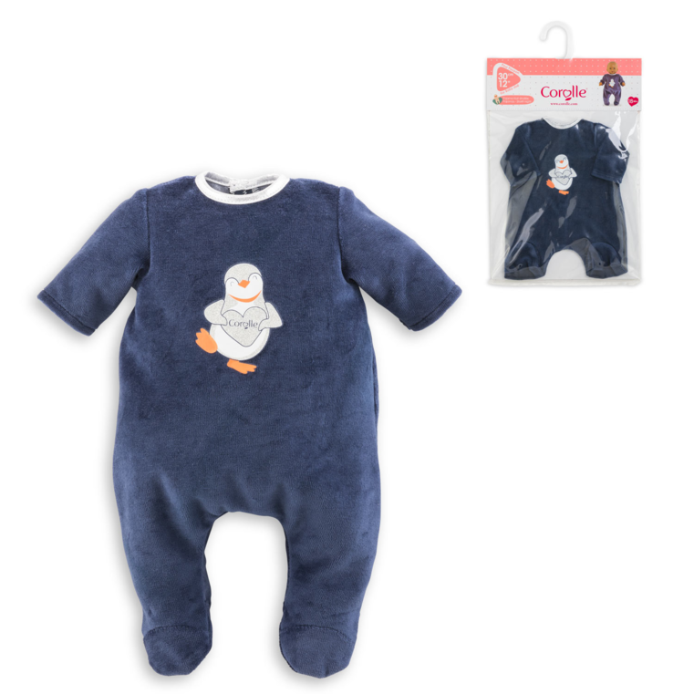 Pyjama Nuit Etoilée pour poupon 30 cm