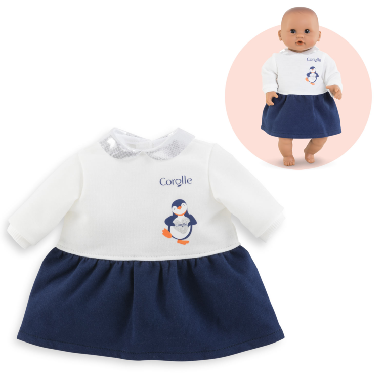 Robe Nuit Etoilée pour poupon 30 cm