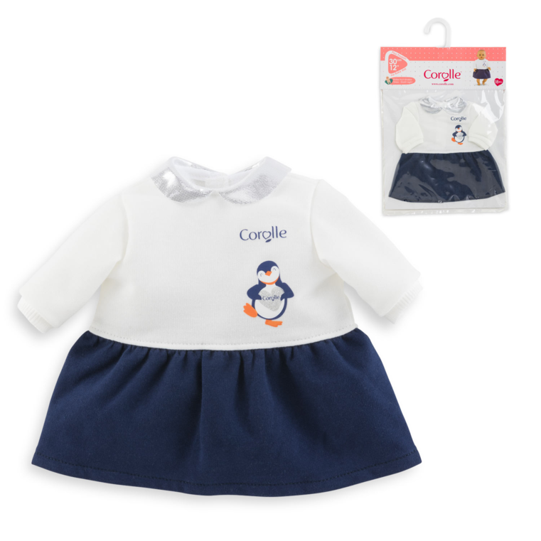 Robe Nuit Etoilée pour poupon 30 cm
