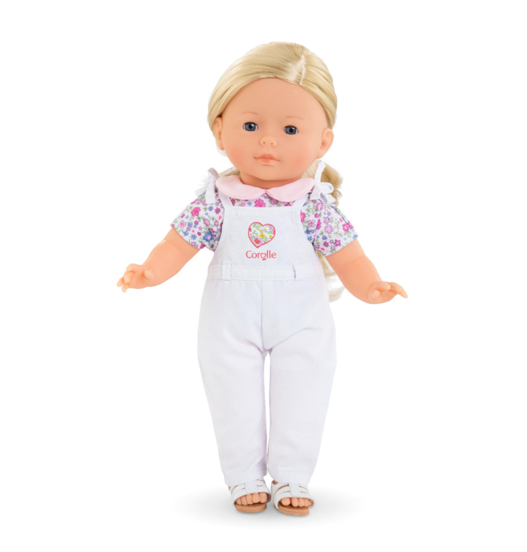 Salopette Blanche pour poupée ma Corolle