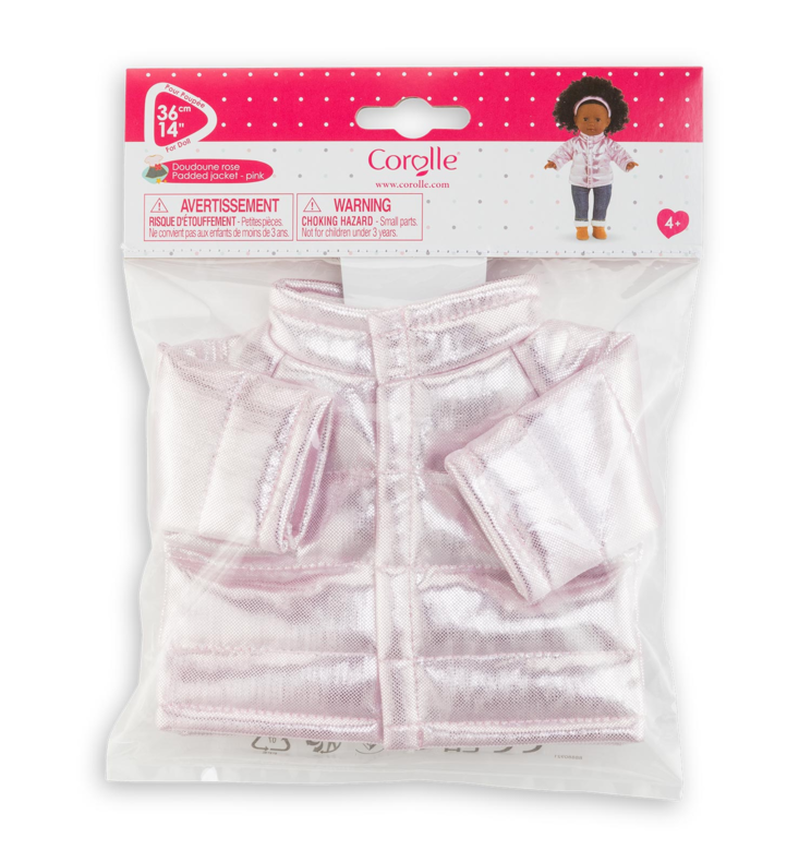 Doudoune Rose pour poupée ma Corolle