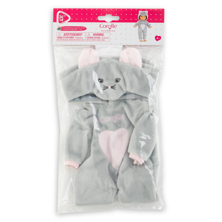 Combinaison Pyjama Chat pour poupée ma Corolle
