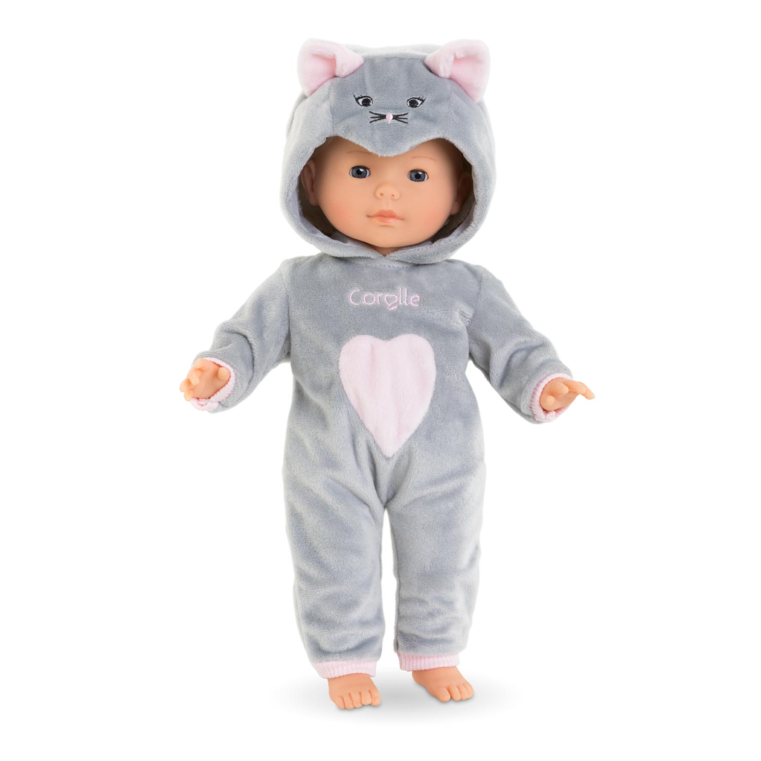 Combinaison Pyjama Chat pour poupée ma Corolle