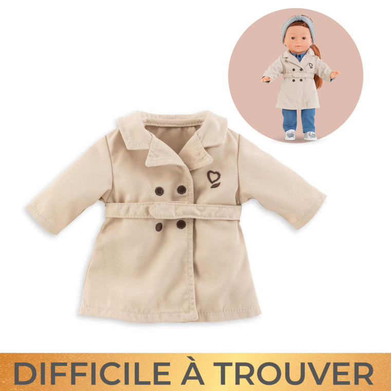 Trench Petit Paris pour poupée ma Corolle