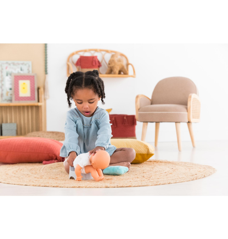 Pot et Lingette pour poupon 30 et 36 cm