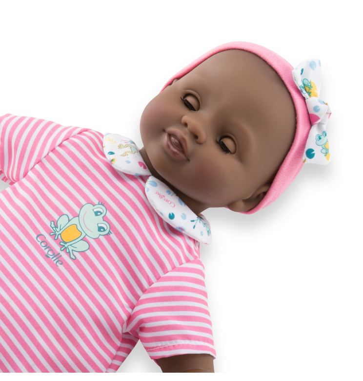 Poupon Bébé Bain Alyzée - Grenouille