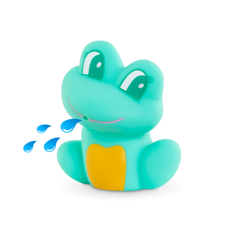 Poupon Bébé Bain Alyzée - Grenouille