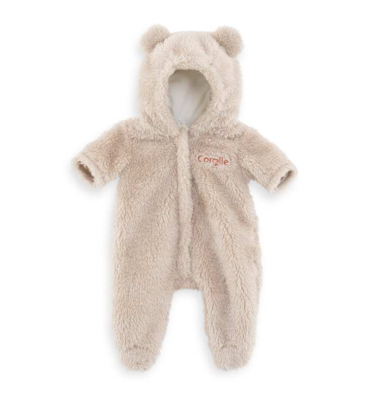 Combinaison Pilote Ourson pour poupon 42 cm