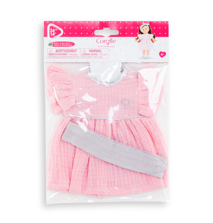 Robe et Bandeau pour poupée ma Corolle