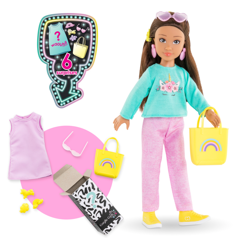 Coffret Poupée Corolle Girls Luna Shopping