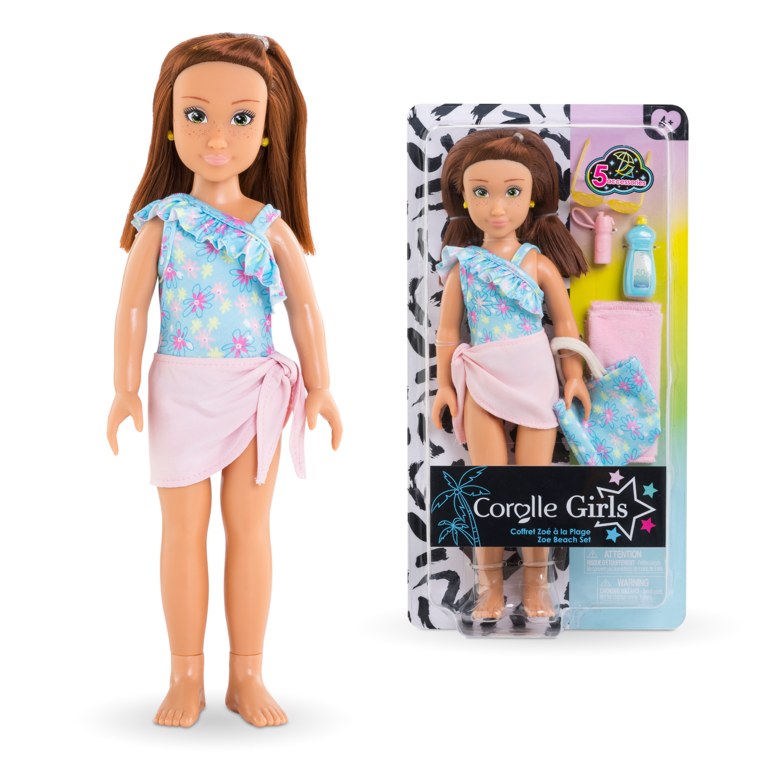 Coffret Poupée Corolle Girls Zoé Plage