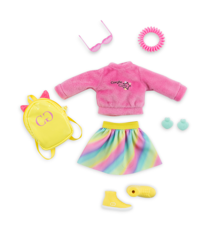 Dressing Fluo pour poupée Corolle Girls