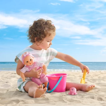 Poupon Bébé Bain Océane - Coquillages