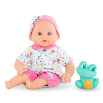 Poupon Bébé Bain Océane - Grenouille