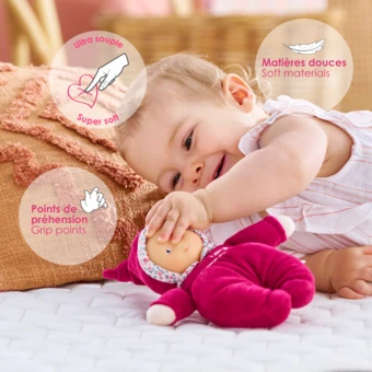 Doudou Babidoux Rose Grenadine