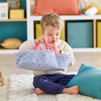 Coffret Accessoires à Langer Floral 36 et 42 cm