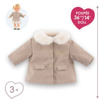 Manteau Forêt Enchantée pour poupée ma Corolle