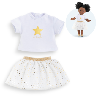 Poupée ma Corolle Prune en T-Shirt & Jupe