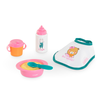 Petit Coffret Repas  pour poupon 30 cm