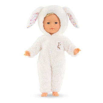 Pyjama Lapin Peluche pour poupée ma Corolle