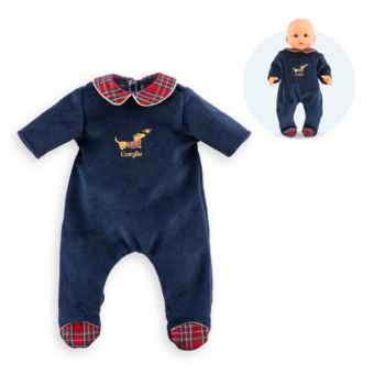 Pyjama Corolle en Fêtes pour poupon 30 cm