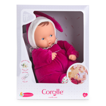 Doudou Babipouce Rose Grenadine