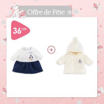 Mon Ensemble Nuit Étoilée pour poupon 36 cm