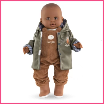 Lucie Petit Explorateur en salopette