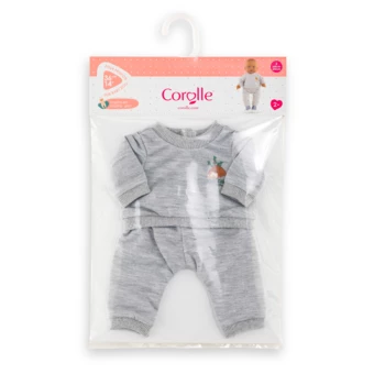 Jogging Gris Petit Explorateur pour poupon 36 cm