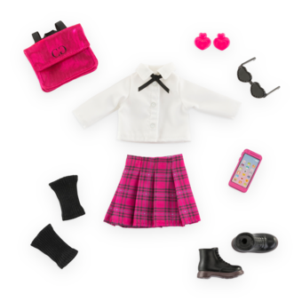 Dressing Collège Anglais pour poupée Corolle Girls