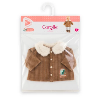 Veste velours Petit Explorateur pour poupon 36 cm