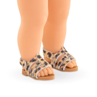 Sandales Léopard pour poupée ma Corolle