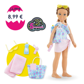 Coffret Poupée Corolle Girls Zoé Plage