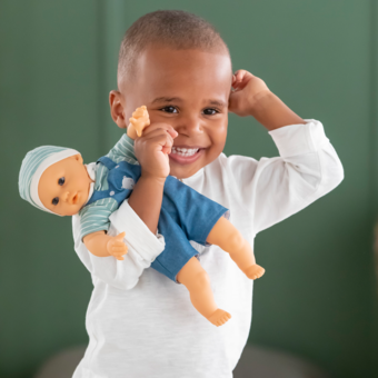 Bébé Calin Maël  et Pilote Ourson